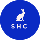 SHC silver hare creative logo